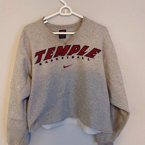 Temple University Basketball Vintage Crewneck